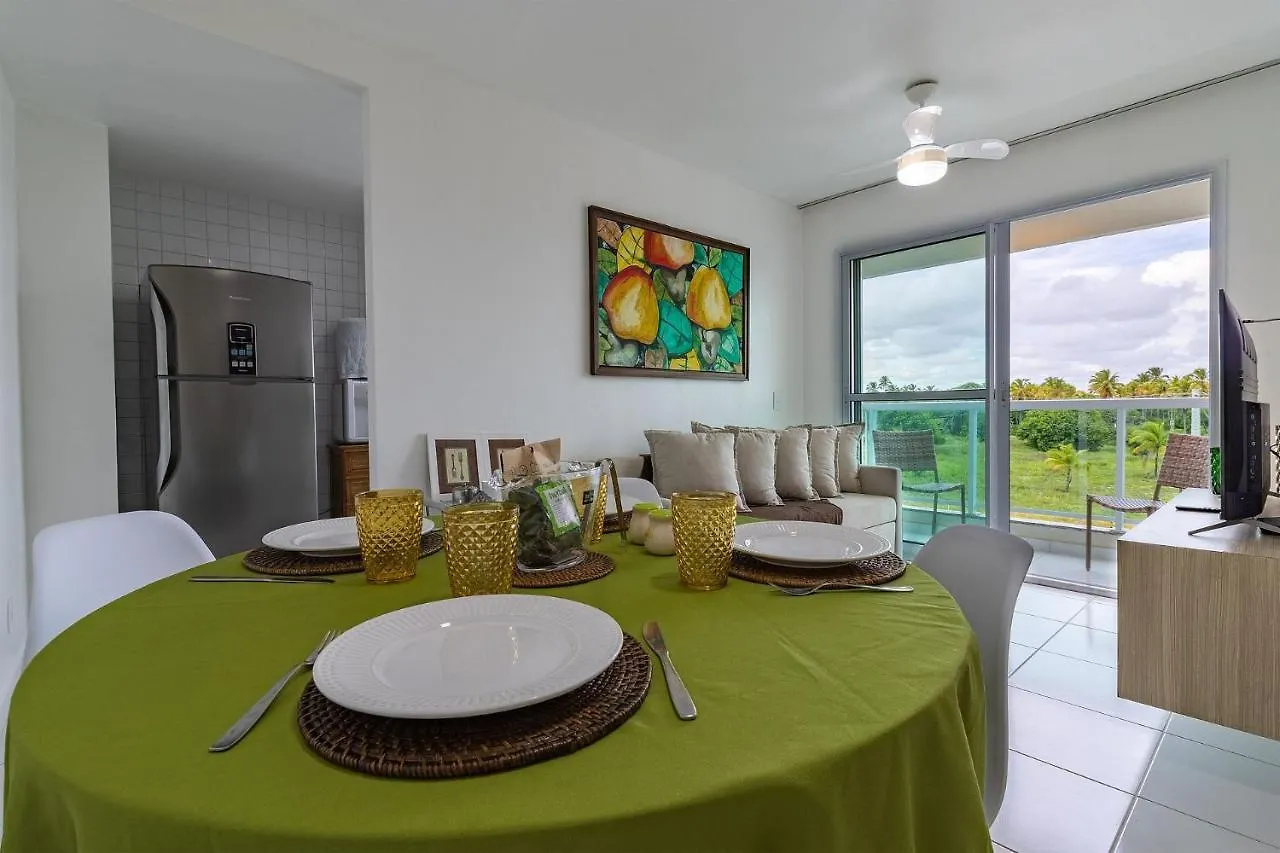 Apartamento Apt Lindo No Palm Village Em Porto De Galinhas - Eco13